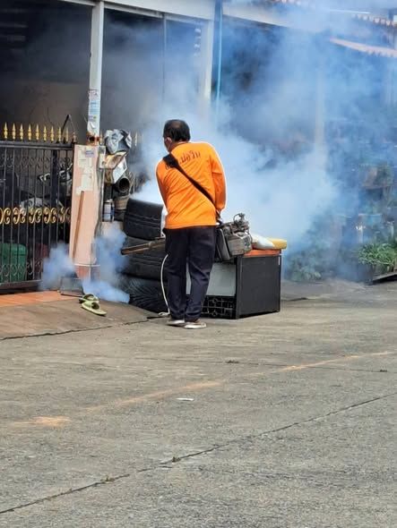 ดำเนินการออกควบคุมป้องกันโรคไข้เลือดออก