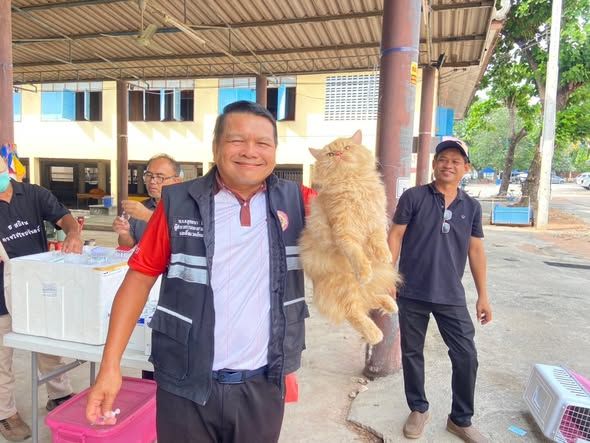 เข้าร่วมโครงการสัตว์ปลอดโรค คนปลอดภัย จากโรคพิษสุนัขบ้า ตามปณิธาน ศาสตราจารย์ ดร.สมเด็จพระเจ้าน้องนางเธอเจ้าฟ้าจุฬาภรณ์วลัยลักษณ์ อัครราชกุมารี กรมพระศรีสวางควัฒน วรขัตติยราชนารี ประจำปีงบประมาณ พ.ศ.2569