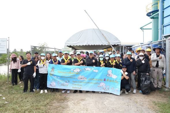  ร่วมกิจกรรมจิตอาสาพัฒนาปรับปรุงภูมิทัศน์ทำความสะอาดถนน บริเวณถนนห้วยปราบ - โป่งสะเก็ด และเก็บขยะโดยรอบบริเวณฝายตาจุ้ย หมู่ที่ 3 ตำบลบ่อวิน อำเภอศรีราชา จังหวัดชลบุรี
