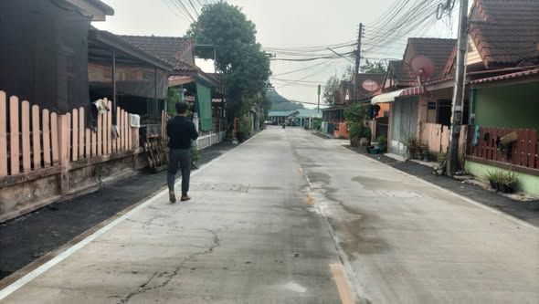 ลงตรวจสอบคำร้องภายในหมู่บ้านแสงอนันต์ หมู่ที่ 3 ตำบลบ่อวิน