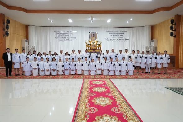 พิธีบำเพ็ญกุศล สวดพระพุทธมนต์อุทิศถวายเป็นพระราชกุศล 