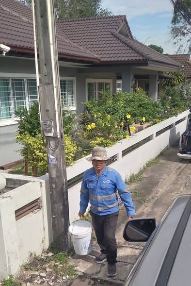 ลงพื้นที่เก็บขยะเปียก ประเภทผัก เศษอาหาร เพื่อนำไปทำปุ๋ยอินทรีย์