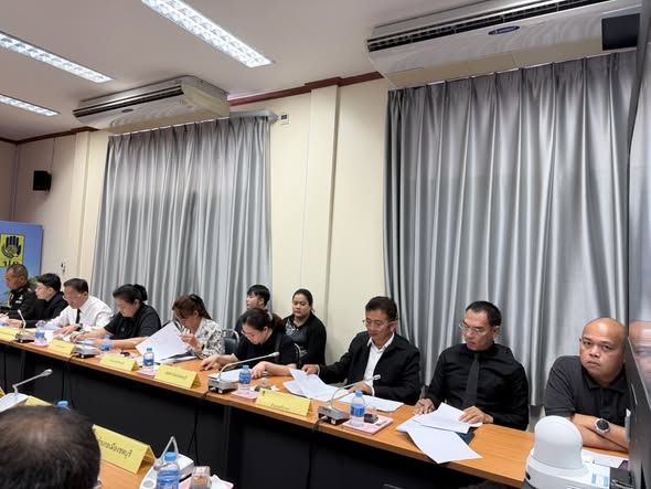 การประชุมเพื่อชี้แจงการช่วยเหลือประชาชนที่ได้รับผลจากอุทกภัยในช่วงฤดูฝน ปี 2568
