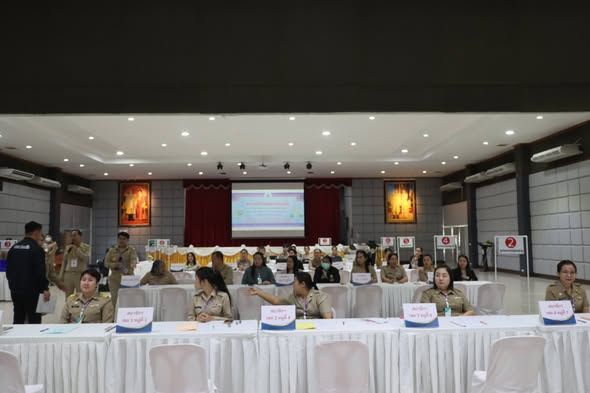 บรรยากาศการรับสมัครรับเลือกตั้ง สมาชิกสภาองค์การบริหารส่วนตำบลบ่อวิน และนายกองค์การบริหารส่วนตำบลบ่อวิน 